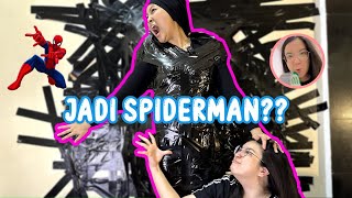 AKU JADI SPIDERMAN ?!?! Ft.Meissie 😱