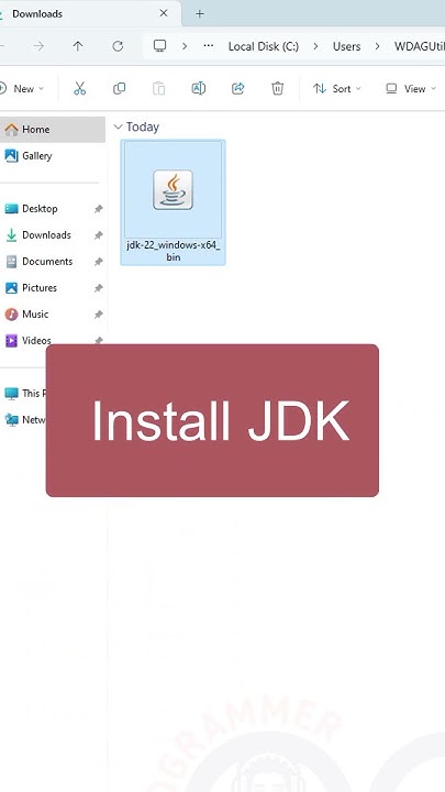 JDK installation in windows 11 | JDK download and installation #jdk # ...