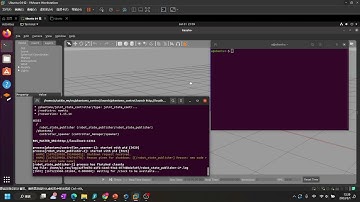 ROS Gazebo control Hexapod , basic Setup and Error Debug, Simulation