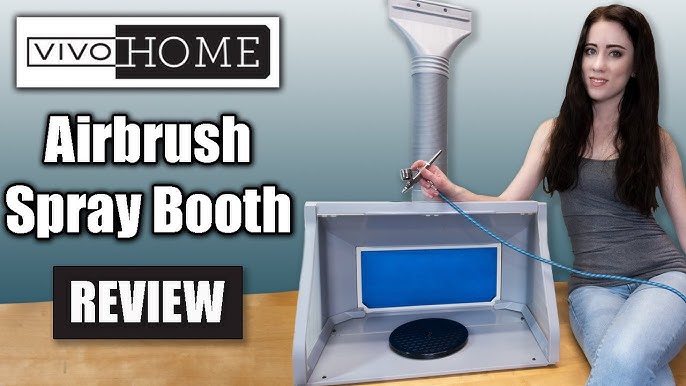 Master Portable Hobby Airbrush Spray Booth Kit with LED Lights, Exhaus —  TCP Global