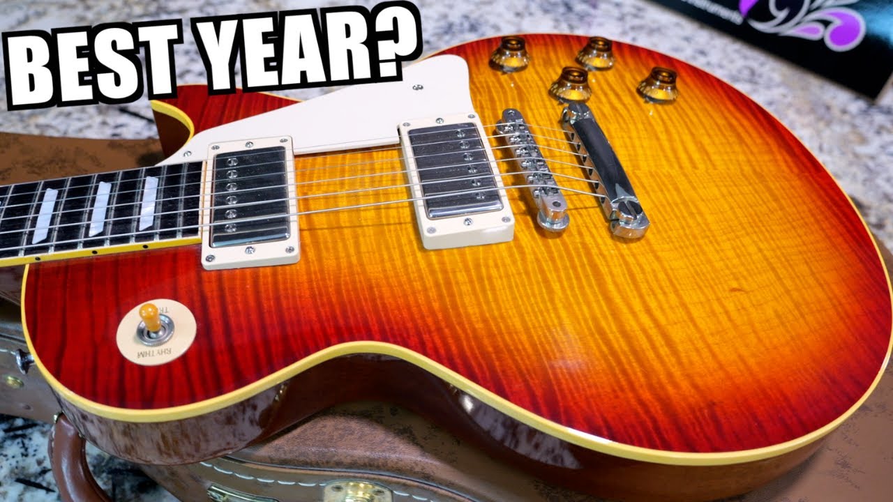 Какой год был лучшим для переизданий Gibson Les Paul? | Обзор переиздания Gibson LP R9 1959 года ...