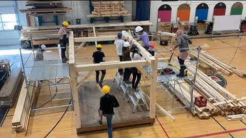 March2023 Timber Framing Garden Shed Workshop