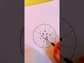 Easy Heart Mandala Drawing ❤️✨ | Satisfying Zentangle Pattern Art #Shorts #handexpression