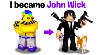 I became John Wick in BrookHaven.. 💥💀 (Roblox)