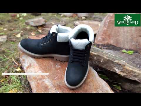 Женские высокие ботинки Woodland, осень 2016