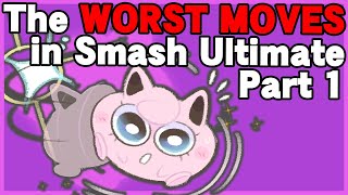 Every Character's WORST move! (part 1/3)  Super Smash Bros. Ultimate