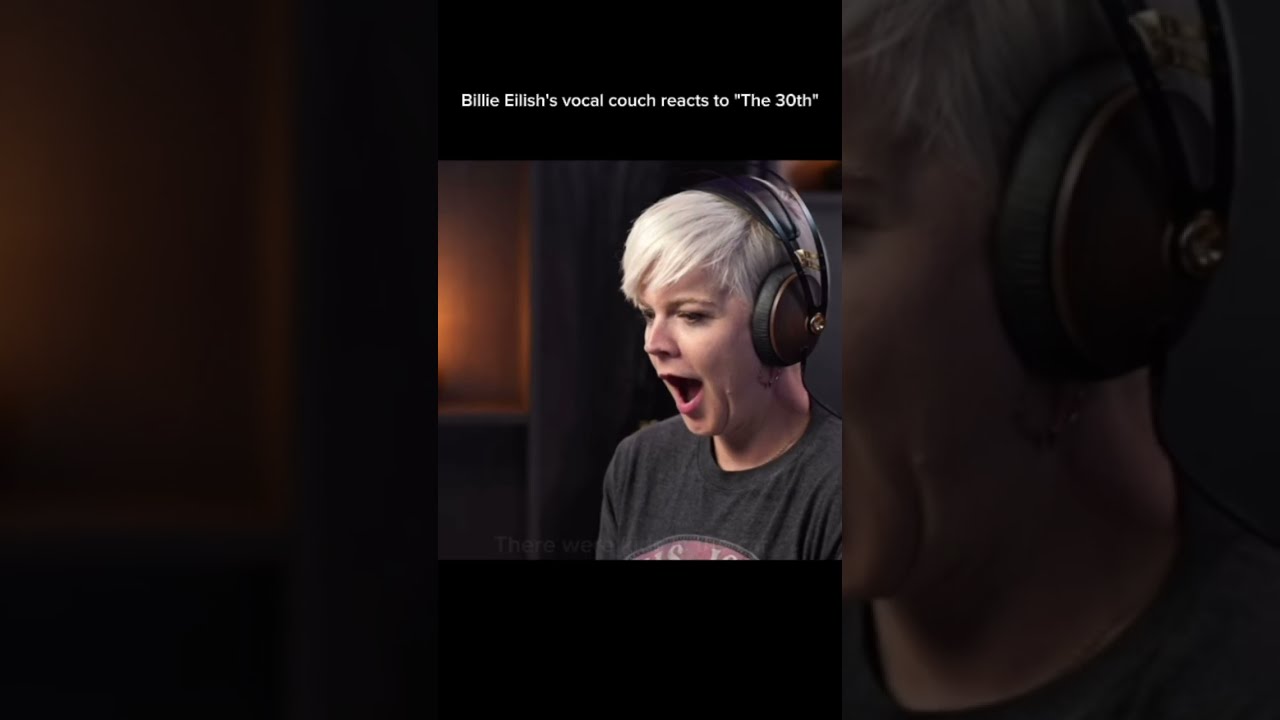 Billie Eilish S Vocal Coach Reacts To The 30th The30th Billieeilish Vocalcouch Reaction