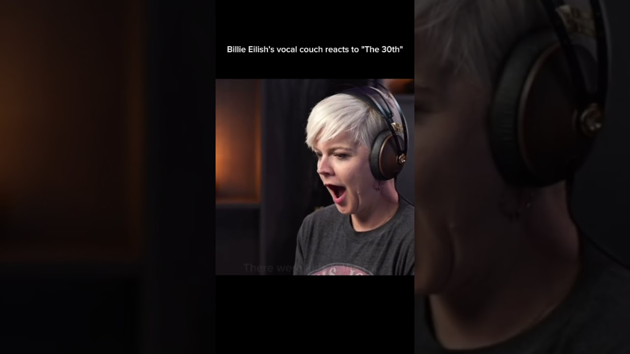 Billie Eilish's  vocal coach reacts to