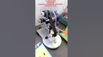 👉Hot Manual - Dy8 - Ribbon Printer coding machine in four lines.#batchcodingmachine.🔰🔰✅