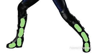 Gamora's Feet Growing Out Of Her Boots