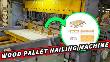 ZZCHRYSO EURO Type Horizontal Wood Pallet Making Machine Processing Equipment Lines