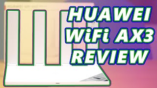 Huawei WiFi AX3 Pro | In-depth review! It's finally here!