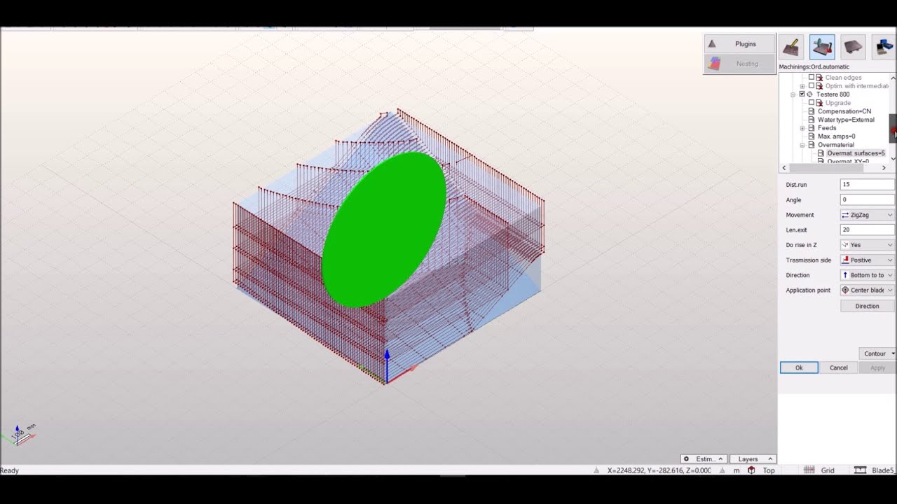 OMAG Blade5 5 Eksenlerde Easystone CadCam ile Programlama Bölüm 1