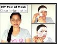 Diy peel off mask for oil free bright skin starnaturalbeauties