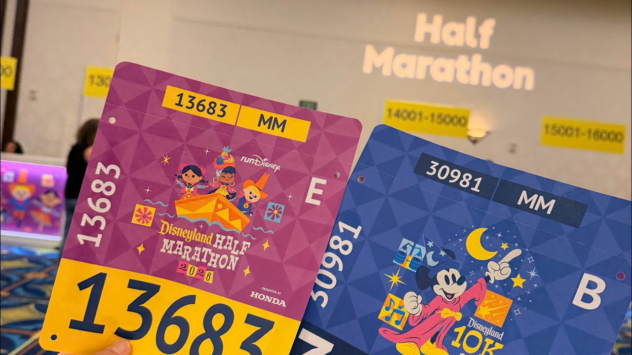 Disneyland 10k / Half Marathon 🏃🏻‍♂️🏁 Jan 2026