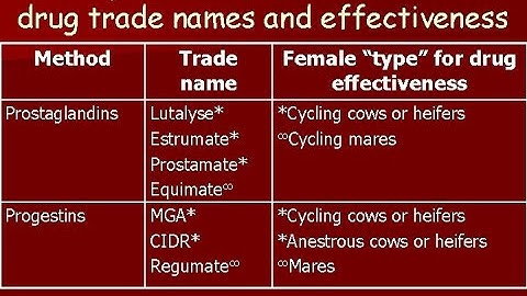 Estrous Synchronization in Dairy Cow Using Progesterone l protocol