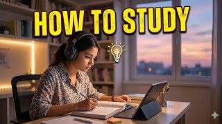 Unit: How to Study | Effective Study | Normal | Smart Study | Healthy Study | Hours | Syllabus 