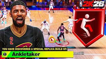 "PRIME" KYRIE IRVING BUILD is TERRORIZING DEFENDERS ANKLES in NBA 2K26!