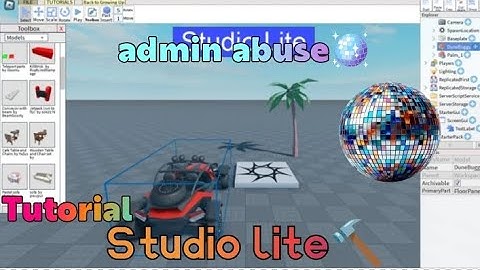 How To Make Admin abuse In Studio Lite - Tutorial Guide 