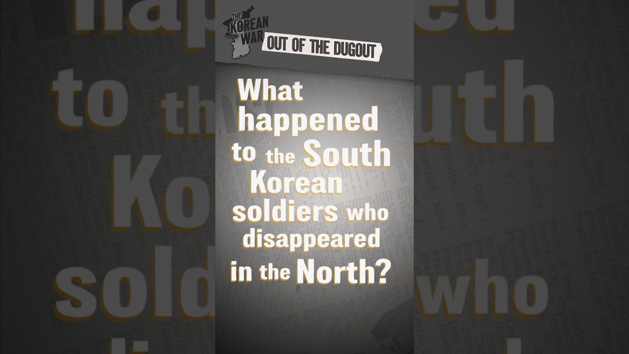 The South Korean Soldiers Who Never Came Home from the Korean War #OOTD #shorts