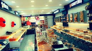 جولة 🤩في محل من المحلات  بتاع التوابل والفواكه الجافه  في منطقة إسطنبول أسنلار 🤩😍