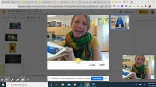 How to insert an image of your artwork to your digital portfolio and submit to Schoology