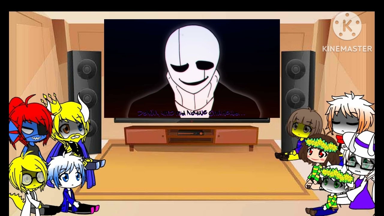 Реакция андертейл на песню 'последний вздох фаза 3'