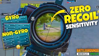 I FINALLY CHANGED MY SENSITIVITY🔥NEW ZERO RECOIL SENSITIVITY FOR ALL DEVICES (BGMI/PUBGM) screenshot 5