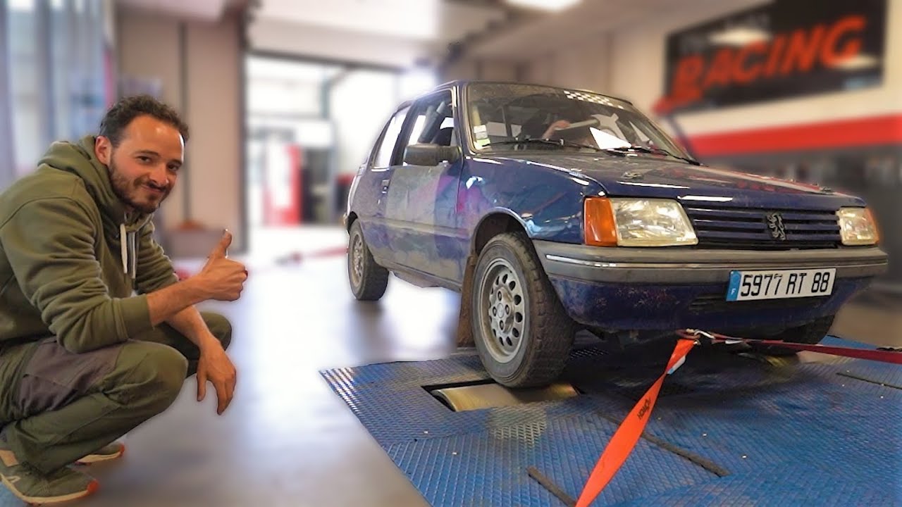 La 205 F2000 passe au banc !! (SWAP S16)