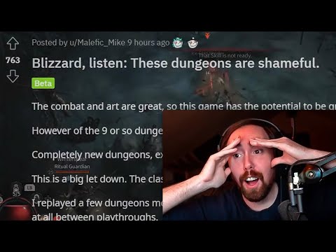 Diablo 4 Team Just Gave A Critical Update | Asmongold Reacts