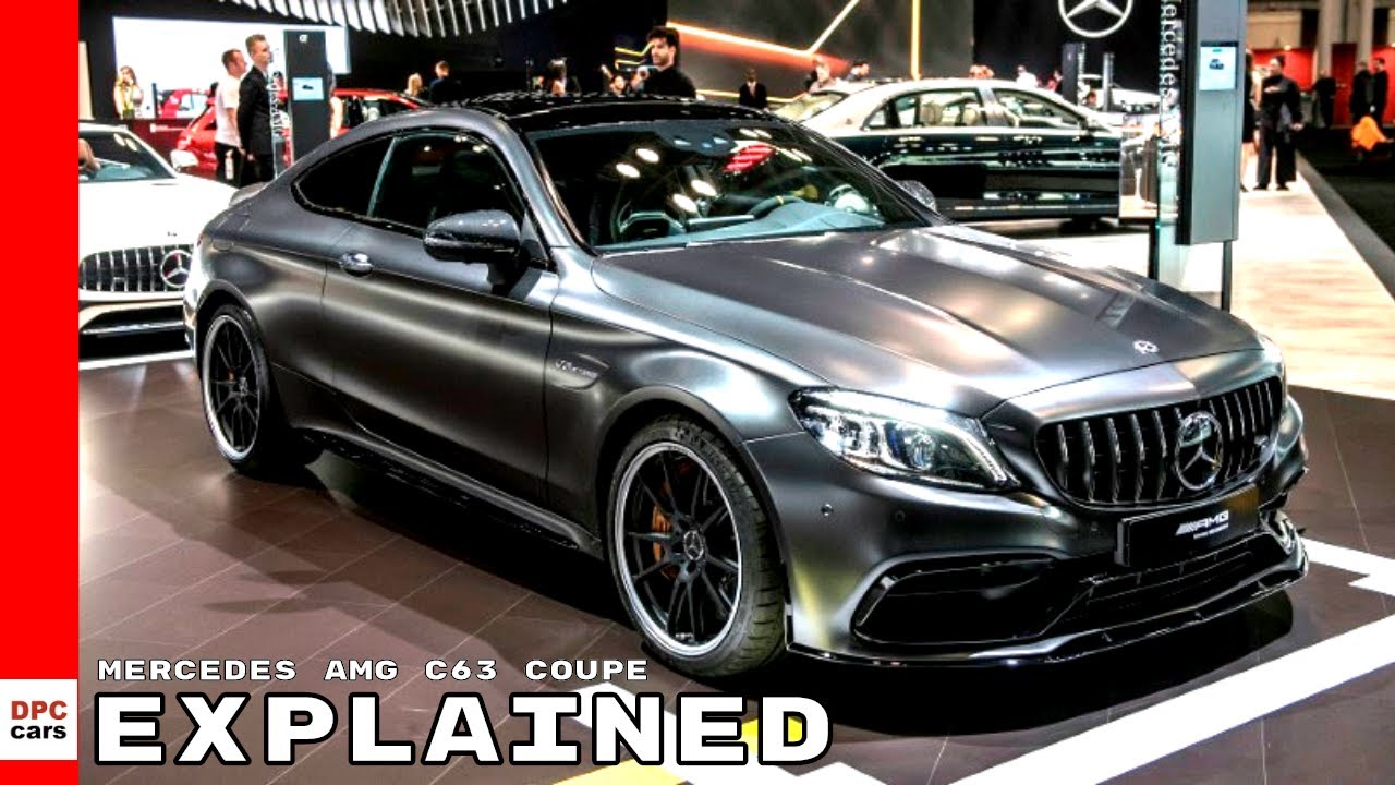 2019 Mercedes Amg C63 Coupe Explained