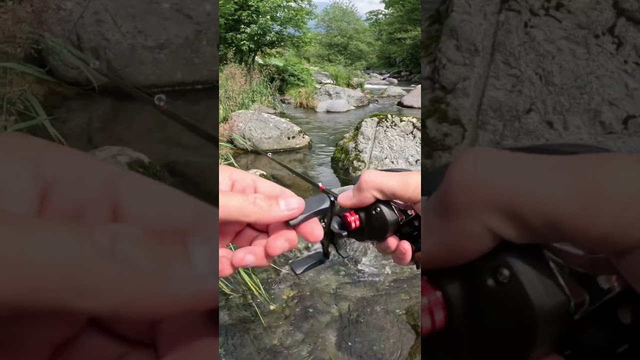 Piccola trota persa a casting , ma noi cercavamo la big 