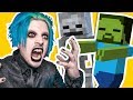 ANGRY GOTH PLAYS MINECRAFT FOR THE FIRST TIME