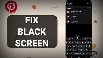 How To Fix And Solve Black Screen On Pinterest App