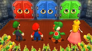 Mario Party 9 MiniGames - Mario Vs Peach Vs Yoshi Vs Luigi (Master Cpu)