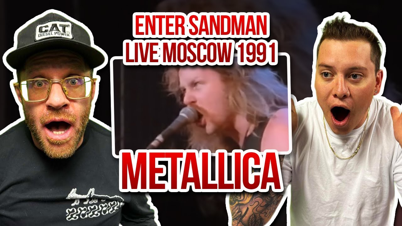 RAPPERS First Reaction to Metallica - Enter Sandman (LIVE MOSCOW)