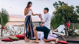 SURPRISE PROPOSAL! We Got Engaged in Fiji β Emi & Chad β