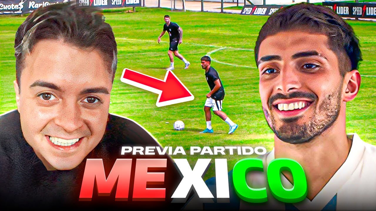 Partido Contra LA PREVIA al PARTIDO contra MÉXICO 🇲🇽!! - YouTube