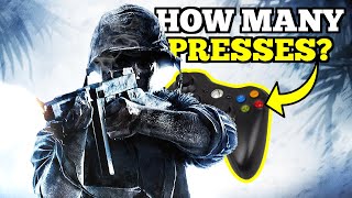How Many Button Presses Are Needed To Beat World At War?