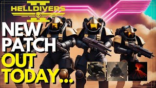 Helldivers 2 Patch Notes Revealed: What's New in the Latest Update?