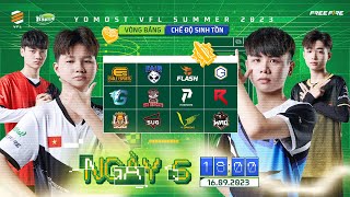 [YOMOST VFL SUMMER 2023] NGÀY 5 | GOD OF WOLF LẬP CHUỖI KỶ LỤC 5 BOOYAH! TRONG CÙNG 1 NGÀY THI ĐẤU.