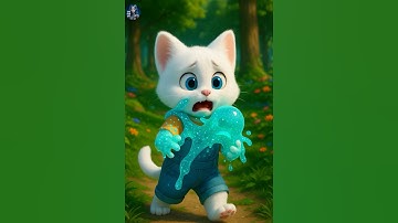 Mèo con bị biến thành quái vật. #cat #shorts #AI #meow #meo