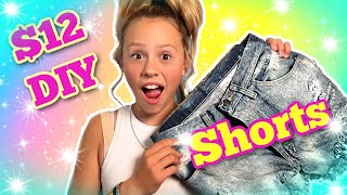 DIY $12 Distressed Shorts! Cutest Summer Shorts!