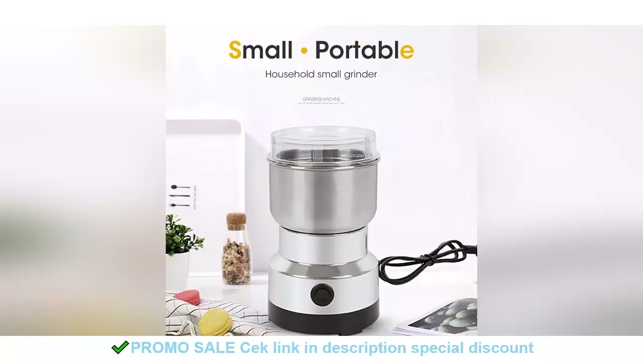 Mini Electric Grinder Household 300ml Ultrafine Baby Food Pulverizer Coffee Grinder Spice Pepper Gri