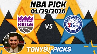 Sacramento Kings vs Philadelphia 76ers Pick 1/29/26 NBA Pick Prediction