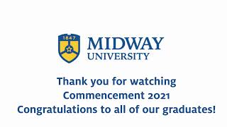 2021 Commencement Ceremony