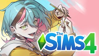 【The Sims 4】 ILUNA OPENS A RESTURANT 【NIJISANJI EN | Kyo Kaneko】
