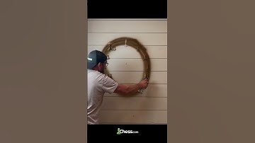 Making the perfect chess wall clock 😍🔥