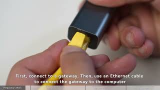 Ebyte E90-DTU Gateway Transparent transmission Tutorial
