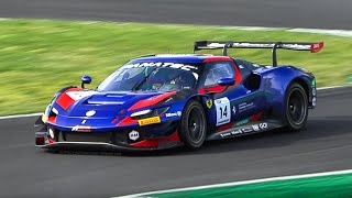 Kateyama Test Days 2023 Monza: 296 Gt3, Mc20 Gt2, Huayra R, 992 Gt3 R, 488 Gt Modificata, R8 Gt2!